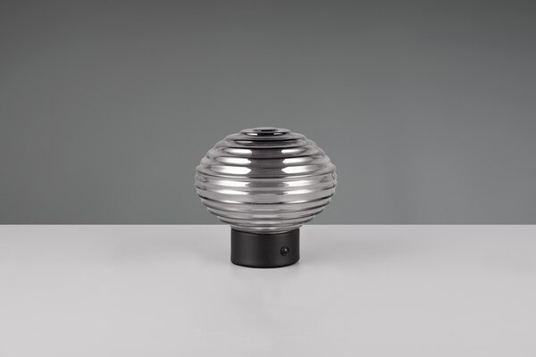 Φωτιστικό Επιτραπέζιο Reality Lighting -RL EARL R57771154 Μαύρο Ματ (Black Mat) 3000K