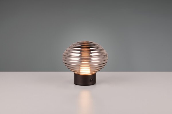Φωτιστικό Επιτραπέζιο Reality Lighting -RL EARL R57771154 Μαύρο Ματ (Black Mat) 3000K