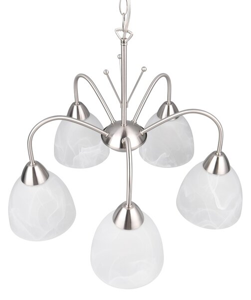 Φωτιστικό Κρεμαστό Reality Lighting -RL DOBBY R31055007 Νίκελ ματ (Nickel Mat- Satin)