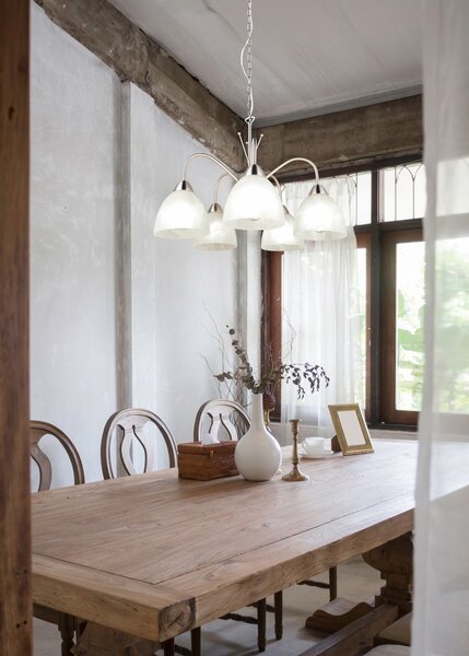Φωτιστικό Κρεμαστό Reality Lighting -RL DOBBY R31055007 Νίκελ ματ (Nickel Mat- Satin)