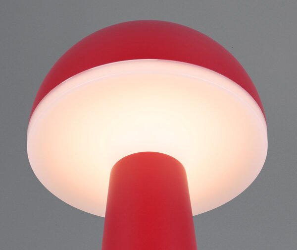 Φωτιστικό Επιτραπέζιο Reality Lighting -RL FUNGO R57716110 Κόκκινο (Red) 3000+4000+6500K