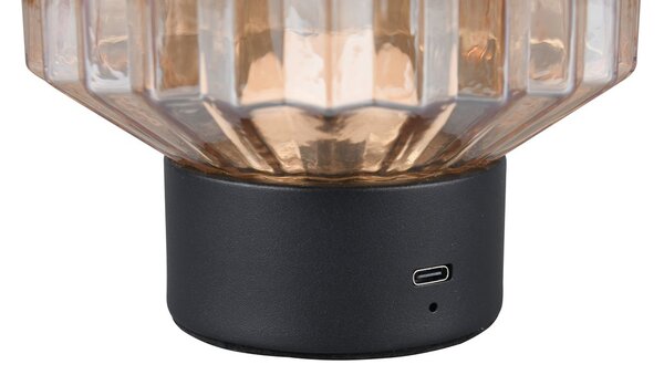 Φωτιστικό Επιτραπέζιο Reality Lighting -RL LORD R57761113 Μαύρο Ματ (Black Mat) 3000K