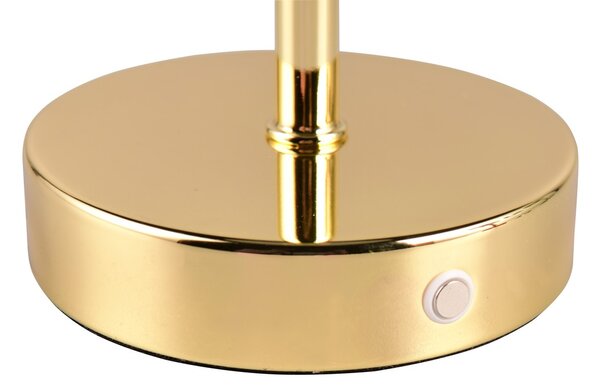 Φωτιστικό Επιτραπέζιο Reality Lighting -RL JEFF R59151103 Ορειχαλκωμένο Γυαλιστερό (Brass Polished) 3000K