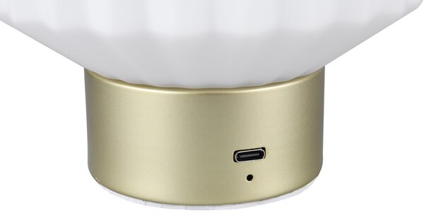 Φωτιστικό Επιτραπέζιο Reality Lighting -RL LORD R57761101 Ορειχαλκωμένο Ματ (Brass Mat) 3000K