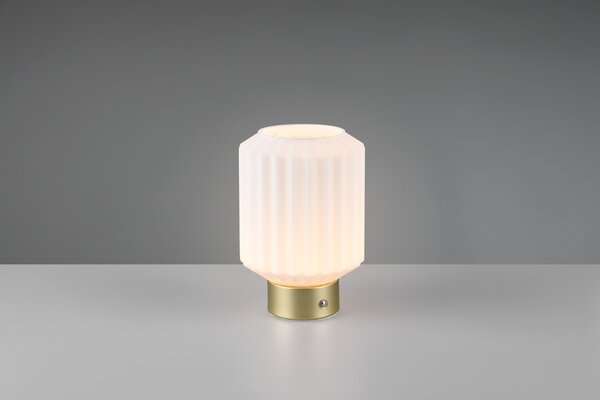 Φωτιστικό Επιτραπέζιο Reality Lighting -RL LORD R57761101 Ορειχαλκωμένο Ματ (Brass Mat) 3000K