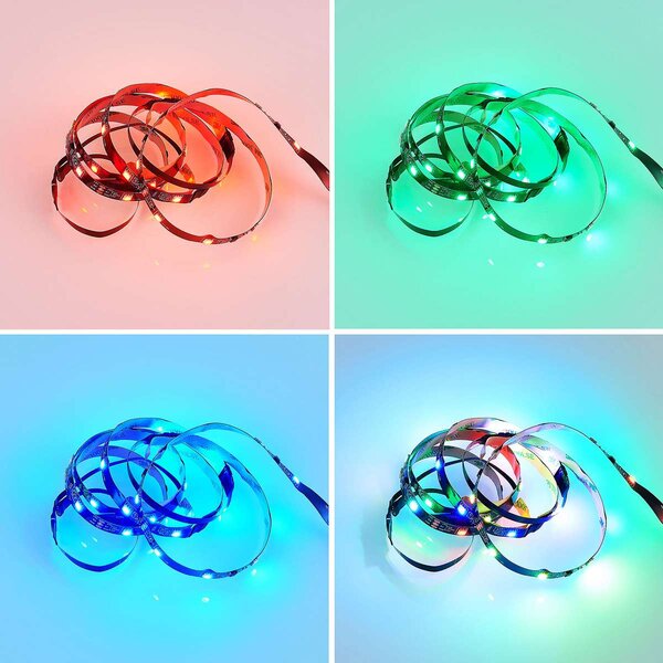 Ταινία Led Reality Lighting -RL SCREEN R65591102 Μαύρο Ματ (Black Mat) με USB -RGB+3000K 120cm