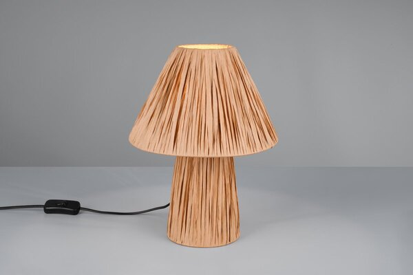 Φωτιστικό Επιτραπέζιο Reality Lighting -RL ANEA R51752036 Ξύλο Φυσικό χρώμα (Wood Natural Finish)