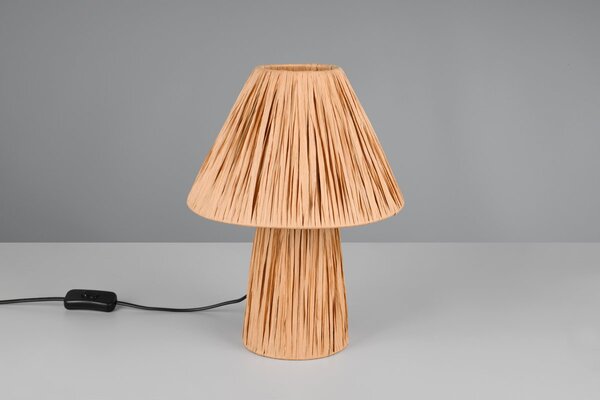 Φωτιστικό Επιτραπέζιο Reality Lighting -RL ANEA R51752036 Ξύλο Φυσικό χρώμα (Wood Natural Finish)