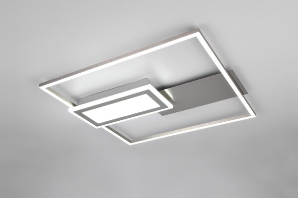 Φωτιστικό Οροφής Reality Lighting -RL SPIRO R67862907 Νίκελ ματ (Nickel Mat- Satin) 2700 - 6500K