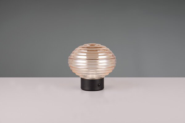Φωτιστικό Επιτραπέζιο Reality Lighting -RL EARL R57771113 Μαύρο Ματ (Black Mat) 3000K