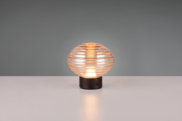 Φωτιστικό Επιτραπέζιο Reality Lighting -RL EARL R57771113 Μαύρο Ματ (Black Mat) 3000K