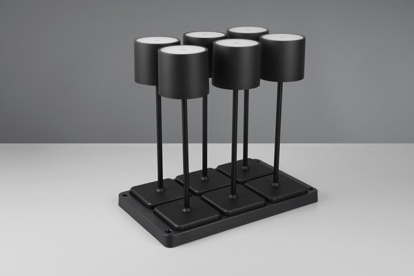 Φωτιστικό Επιτραπέζιο Reality Lighting -RL FERNANDEZ R54096632 Μαύρο Ματ (Black Mat) 2700+4000+6000K