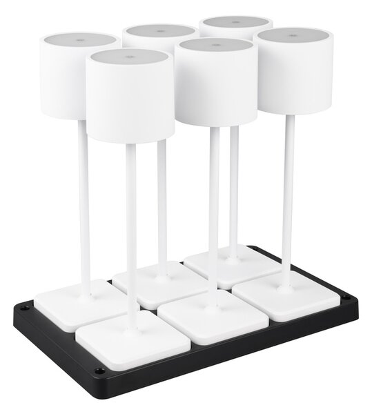 Φωτιστικό Επιτραπέζιο Reality Lighting -RL FERNANDEZ R54096631 Λευκό Ματ (White Mat) 2700+4000+6000K