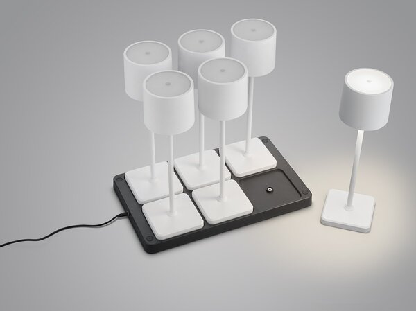 Φωτιστικό Επιτραπέζιο Reality Lighting -RL FERNANDEZ R54096631 Λευκό Ματ (White Mat) 2700+4000+6000K