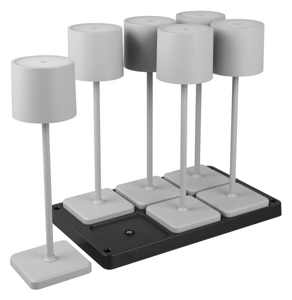 Φωτιστικό Επιτραπέζιο Reality Lighting -RL FERNANDEZ R54096677 Γκρι (Grey) 2700+4000+6000K