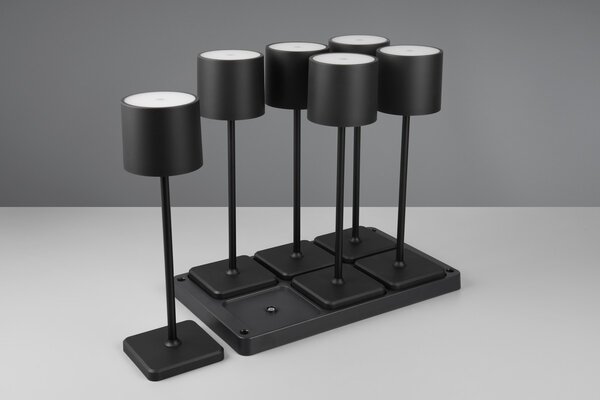 Φωτιστικό Επιτραπέζιο Reality Lighting -RL FERNANDEZ R54096632 Μαύρο Ματ (Black Mat) 2700+4000+6000K