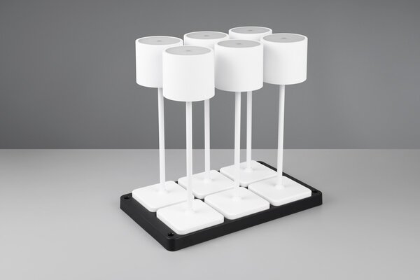 Φωτιστικό Επιτραπέζιο Reality Lighting -RL FERNANDEZ R54096631 Λευκό Ματ (White Mat) 2700+4000+6000K