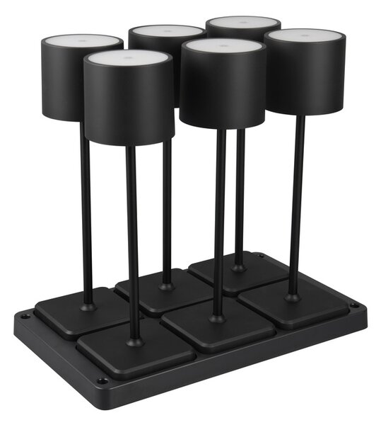 Φωτιστικό Επιτραπέζιο Reality Lighting -RL FERNANDEZ R54096632 Μαύρο Ματ (Black Mat) 2700+4000+6000K