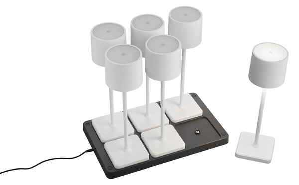 Φωτιστικό Επιτραπέζιο Reality Lighting -RL FERNANDEZ R54096631 Λευκό Ματ (White Mat) 2700+4000+6000K