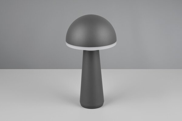 Φωτιστικό Επιτραπέζιο Reality Lighting -RL FUNGO R57716142 Ανθρακί (Anthracite) 3000+4000+6500K