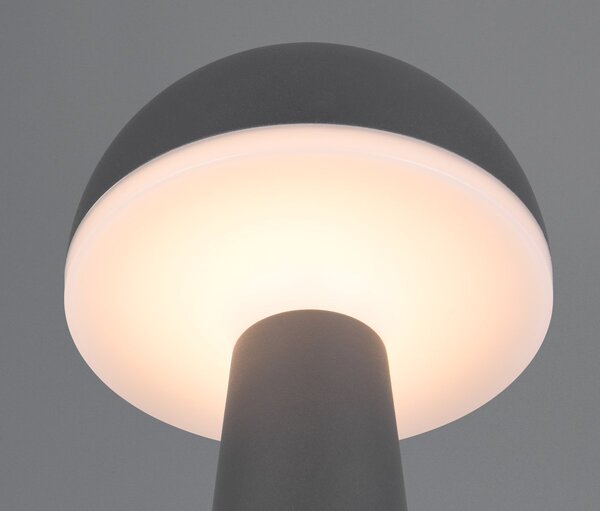 Φωτιστικό Επιτραπέζιο Reality Lighting -RL FUNGO R57716142 Ανθρακί (Anthracite) 3000+4000+6500K