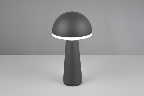 Φωτιστικό Επιτραπέζιο Reality Lighting -RL FUNGO R57716142 Ανθρακί (Anthracite) 3000+4000+6500K