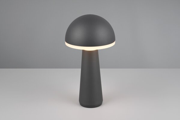 Φωτιστικό Επιτραπέζιο Reality Lighting -RL FUNGO R57716142 Ανθρακί (Anthracite) 3000+4000+6500K