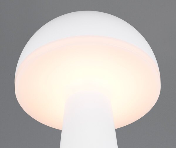 Φωτιστικό Επιτραπέζιο Reality Lighting -RL FUNGO R57716131 Λευκό Ματ (White Mat) 3000+4000+6500K