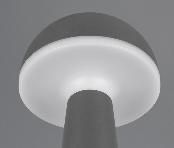 Φωτιστικό Επιτραπέζιο Reality Lighting -RL FUNGO R57716142 Ανθρακί (Anthracite) 3000+4000+6500K