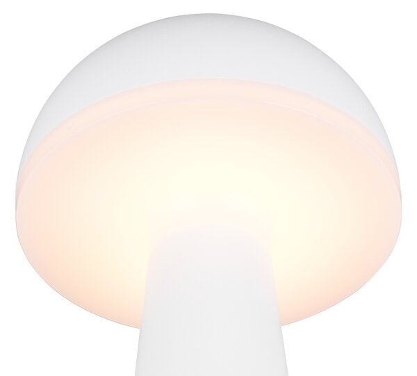 Φωτιστικό Επιτραπέζιο Reality Lighting -RL FUNGO R57716131 Λευκό Ματ (White Mat) 3000+4000+6500K