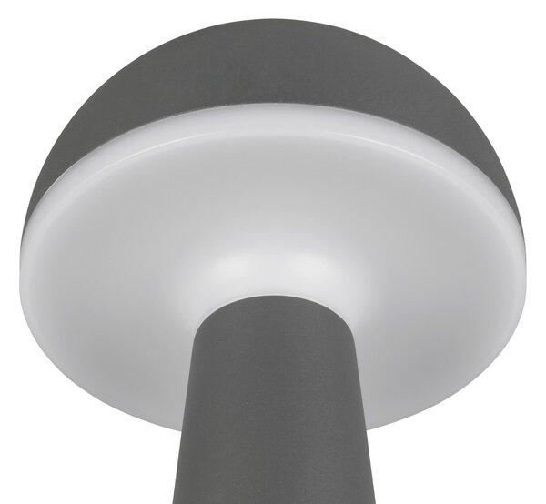 Φωτιστικό Επιτραπέζιο Reality Lighting -RL FUNGO R57716142 Ανθρακί (Anthracite) 3000+4000+6500K