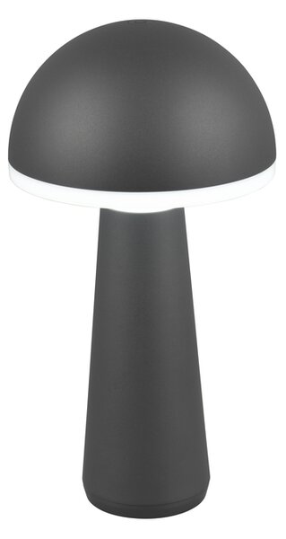 Φωτιστικό Επιτραπέζιο Reality Lighting -RL FUNGO R57716142 Ανθρακί (Anthracite) 3000+4000+6500K