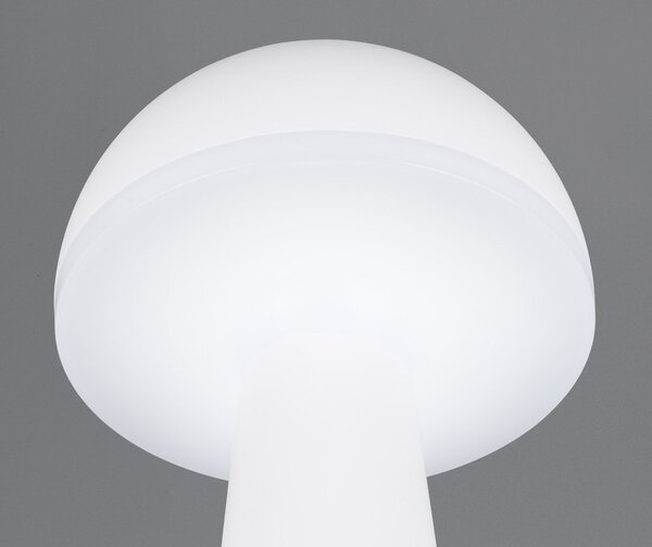 Φωτιστικό Επιτραπέζιο Reality Lighting -RL FUNGO R57716131 Λευκό Ματ (White Mat) 3000+4000+6500K
