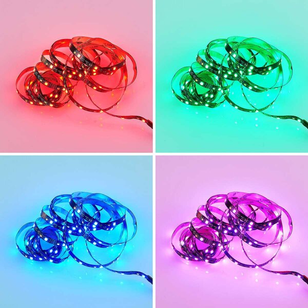 Ταινία Led Reality Lighting -RL GRIP R65545102 Μαύρο Ματ (Black Mat) RGB+3000K 5μέτρα