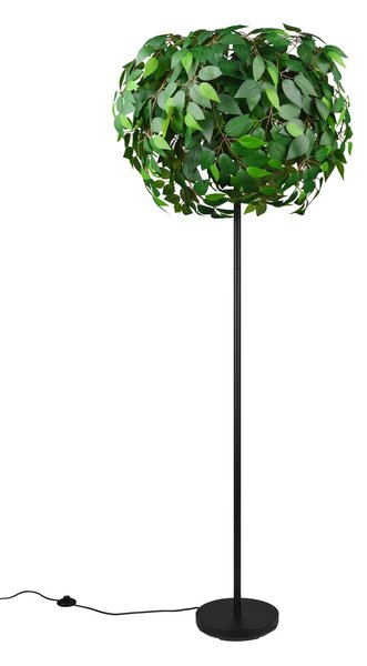 Φωτιστικό Επιδαπέδιο Reality Lighting -RL LEAVY R40463015 Μαύρο Ματ (Black Mat)
