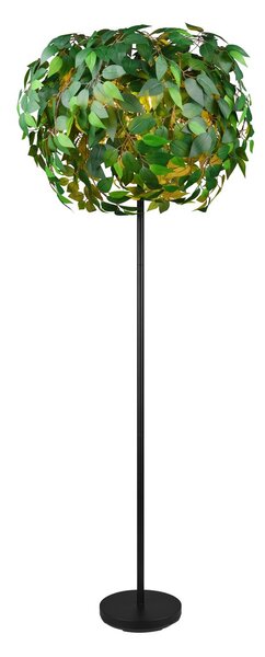 Φωτιστικό Επιδαπέδιο Reality Lighting -RL LEAVY R40463015 Μαύρο Ματ (Black Mat)