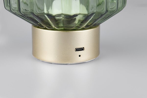 Φωτιστικό Επιτραπέζιο Reality Lighting -RL LORD R57761115 Ορειχαλκωμένο Ματ (Brass Mat) 3000K