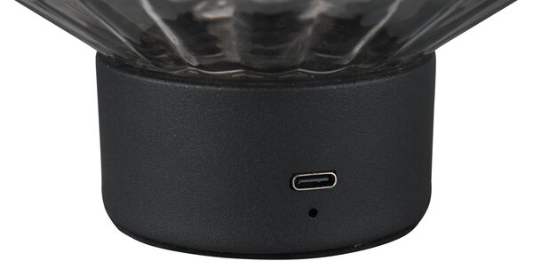 Φωτιστικό Επιτραπέζιο Reality Lighting -RL LORD R57761154 Μαύρο Ματ (Black Mat) 3000K