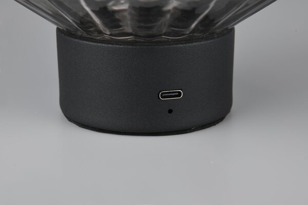 Φωτιστικό Επιτραπέζιο Reality Lighting -RL LORD R57761154 Μαύρο Ματ (Black Mat) 3000K