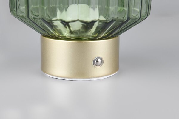 Φωτιστικό Επιτραπέζιο Reality Lighting -RL LORD R57761115 Ορειχαλκωμένο Ματ (Brass Mat) 3000K