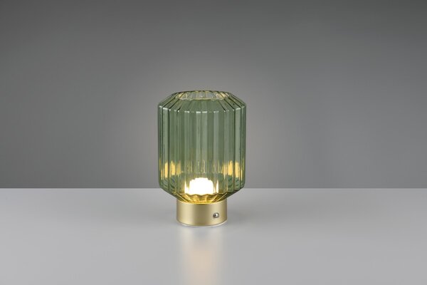 Φωτιστικό Επιτραπέζιο Reality Lighting -RL LORD R57761115 Ορειχαλκωμένο Ματ (Brass Mat) 3000K