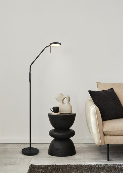 Φωτιστικό Επιδαπέδιο Reality Lighting -RL MORENO R44561132 Μαύρο Ματ (Black Mat) 2700+4000+6000K