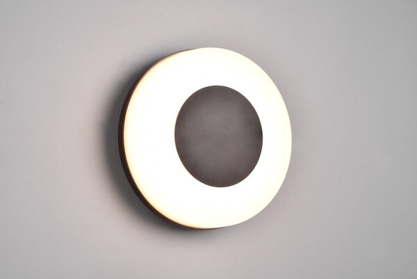 Φωτιστικό Επίτοιχο Reality Lighting -RL MORENA R24246132 Μαύρο Ματ (Black Mat) 2300+3000+4000K