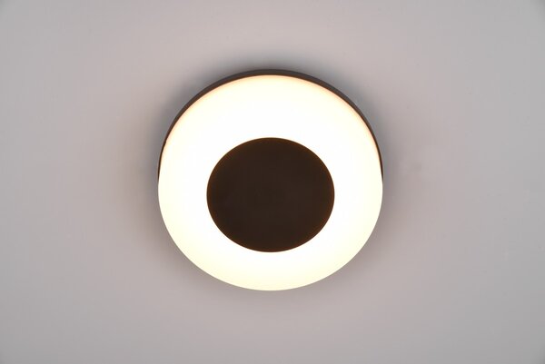 Φωτιστικό Επίτοιχο Reality Lighting -RL MORENA R24246132 Μαύρο Ματ (Black Mat) 2300+3000+4000K