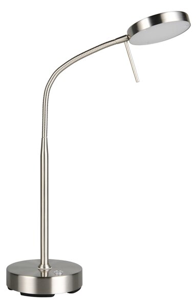 Φωτιστικό Επιτραπέζιο Reality Lighting -RL MORENO R54561107 Νίκελ ματ (Nickel Mat- Satin) 2700+4000+6000K
