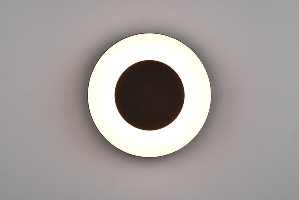 Φωτιστικό Επίτοιχο Reality Lighting -RL MORENA R24246132 Μαύρο Ματ (Black Mat) 2300+3000+4000K