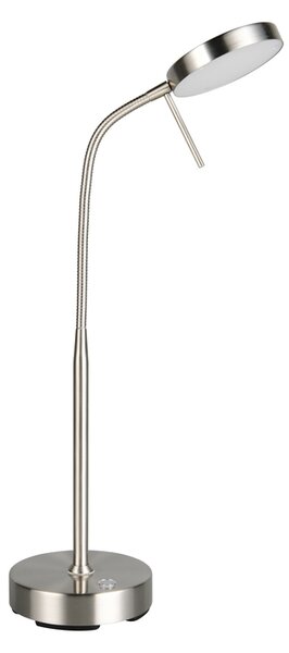Φωτιστικό Επιτραπέζιο Reality Lighting -RL MORENO R54561107 Νίκελ ματ (Nickel Mat- Satin) 2700+4000+6000K