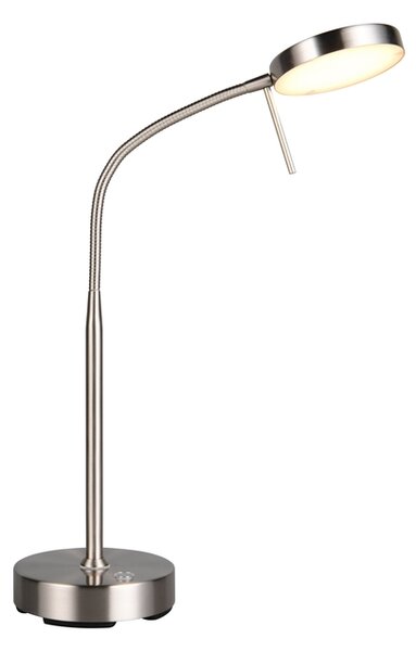 Φωτιστικό Επιτραπέζιο Reality Lighting -RL MORENO R54561107 Νίκελ ματ (Nickel Mat- Satin) 2700+4000+6000K
