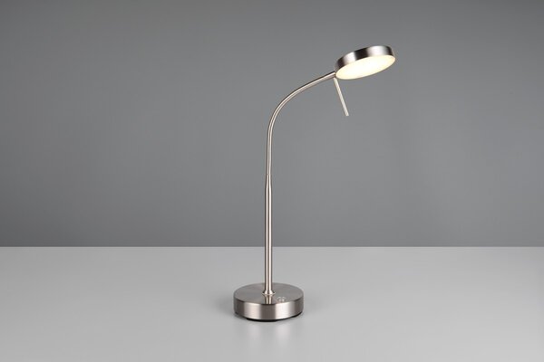 Φωτιστικό Επιτραπέζιο Reality Lighting -RL MORENO R54561107 Νίκελ ματ (Nickel Mat- Satin) 2700+4000+6000K