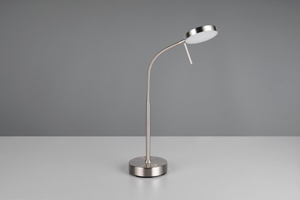 Φωτιστικό Επιτραπέζιο Reality Lighting -RL MORENO R54561107 Νίκελ ματ (Nickel Mat- Satin) 2700+4000+6000K